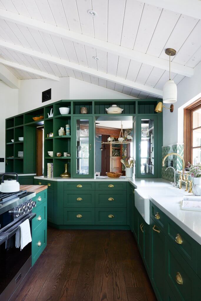 Green Kitchens - West Midlands Home Improvements Blog 