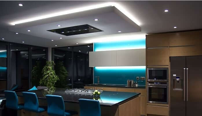 Mood or Accent Kitchen Lighting - West Midlands Home Improvements Blog 