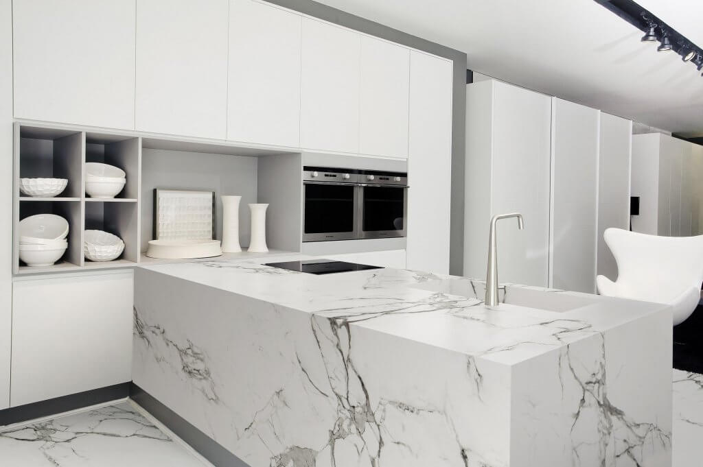 Marble Kitchen Worktops - West Midlands Home Improvements Blog 