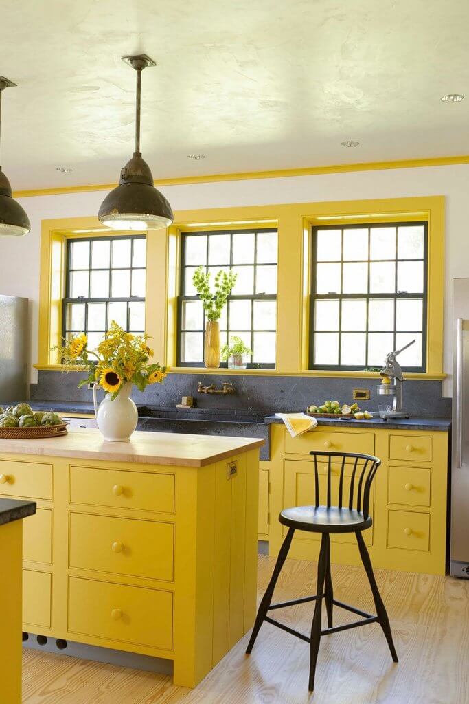 Yellow Kitchens - West Midlands Home Improvements Blog 