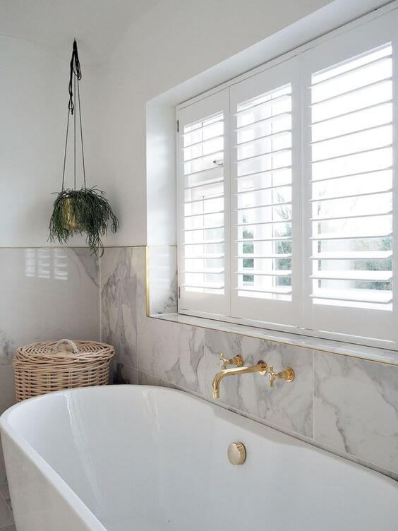 Bathroom Blinds or Shutters