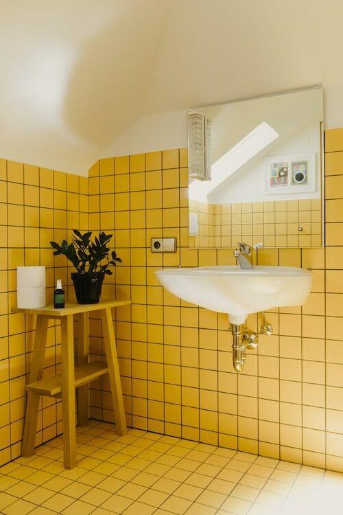 Yellow Bathrooms